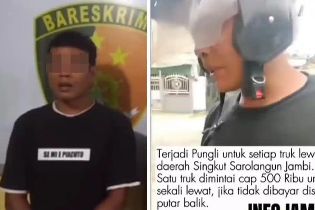 Viral Pungli di Sarolangun, Ternyata Sopir Bayar Tukang Tambal Ban buat Minta Uang Jalan ke Bos