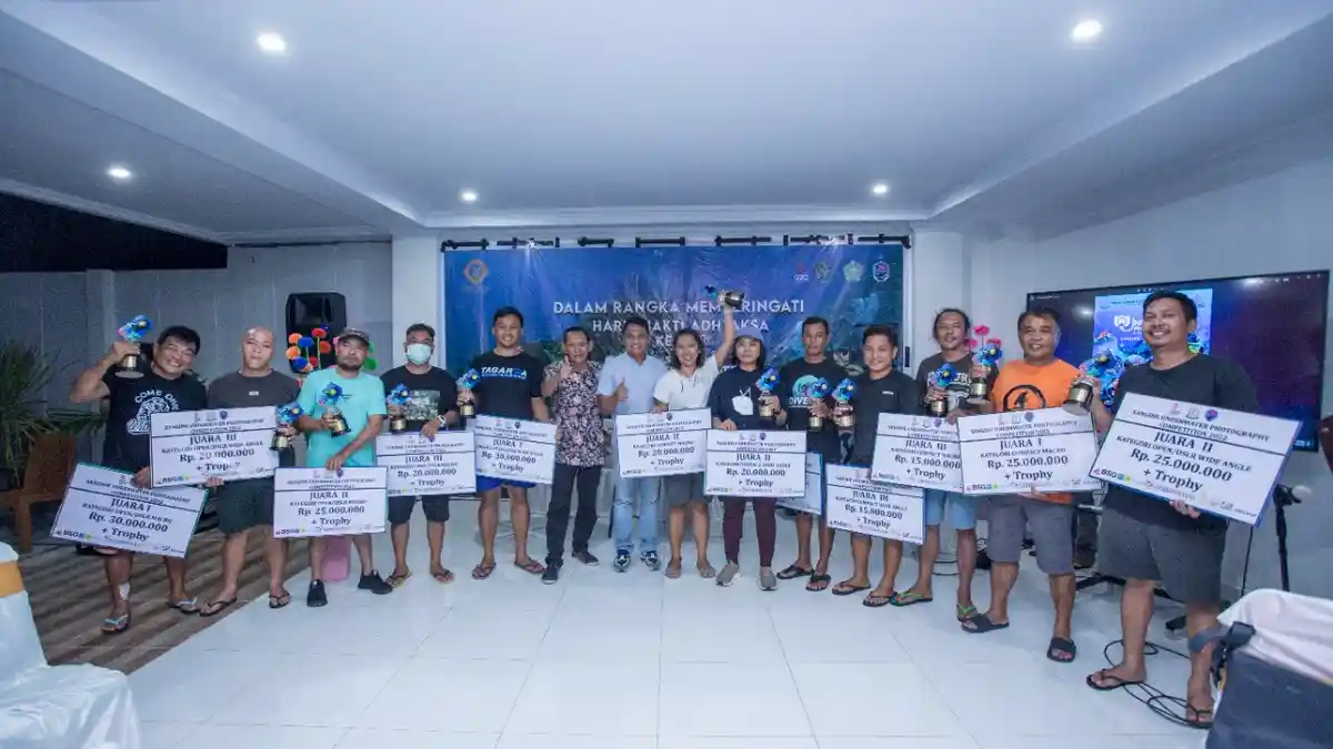 Daftar Pemenang Underwater Photography Competition 2022 di Sangihe Sulawesi Utara