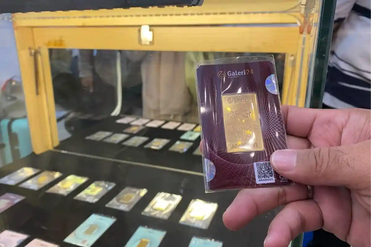 KOMPAK ANJLOK, Harga Emas Antam, UBS dan Galeri24 Hari Ini di Indramayu dn Kuningan Ambruk Segini