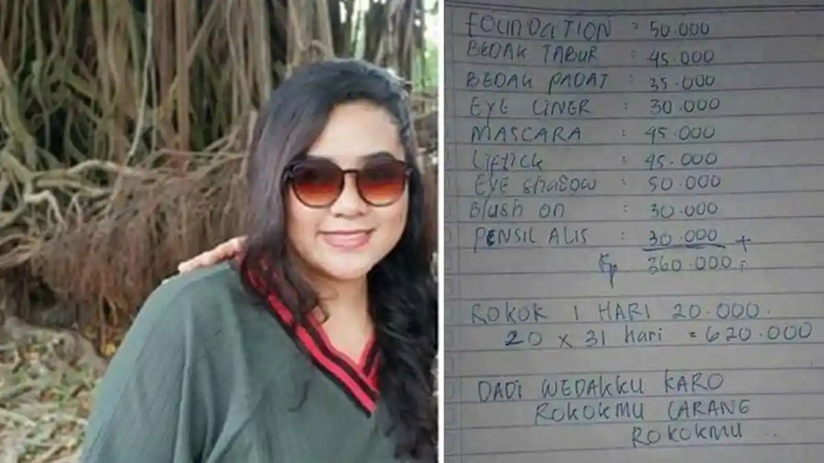 Makeup sama Rokok Lebih Mahal Mana? Netizen Ini Buat Perbandingan Harga Keduanya, Pria Kalah Telak!