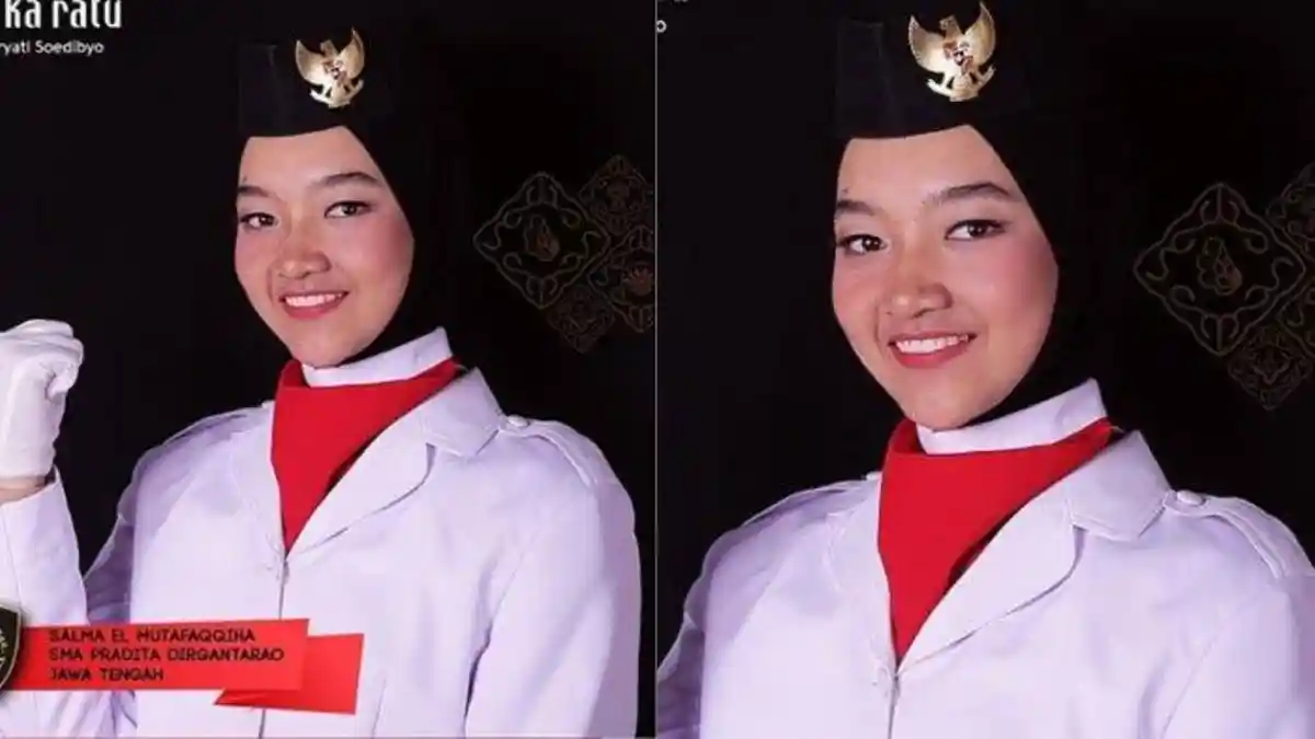 Curhatan Kakak Salma, Bangga Adiknya Menjadi Paskibraka Pembawa Baki