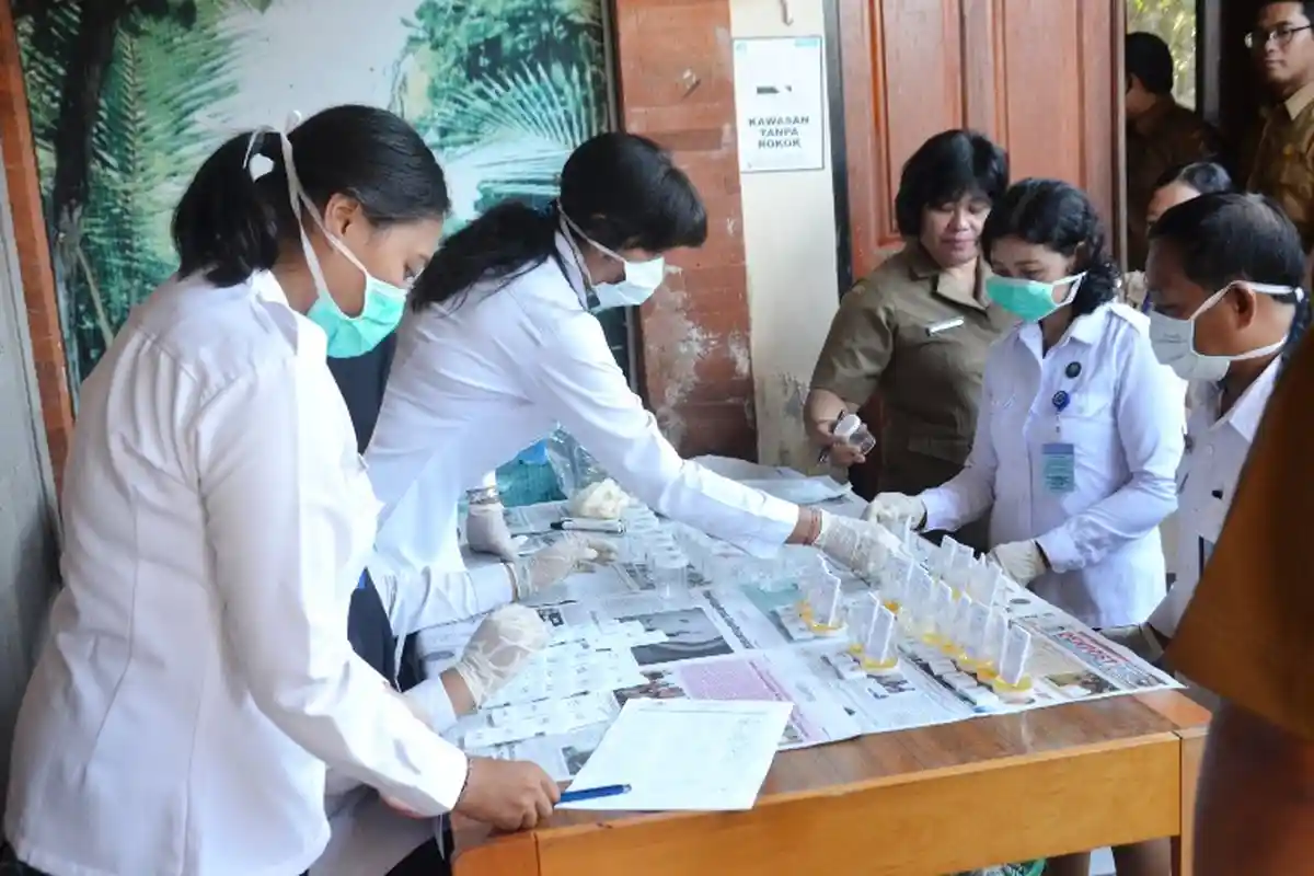 Setelah Setda Klungkung, Test Urin Sasar Pegawai Inspektorat