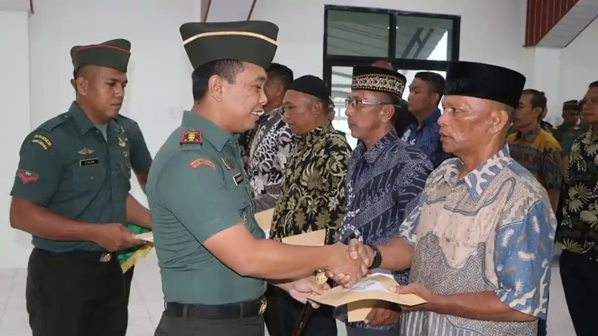 Penuh Haru & Emosional, Dandim Aceh Timur Pimpin Pelepasan 15 Purnawirawan