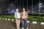 Ikut Nobar Timnas Indonesia di Gedung Negara Banten: Dua Warga Kota Serang Dapat Doorprize