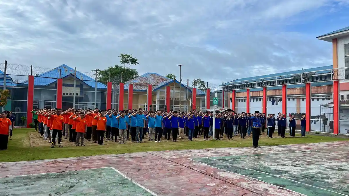 Peringatan Hari Pahlawan Tahun 2024 Pada Lapas Gunungsitoli
