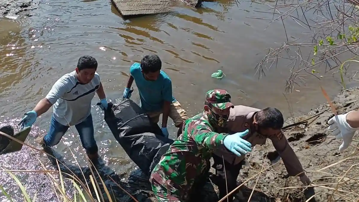 Heboh, Mayat Pria tanpa Baju Ditemukan Warga di Krueng Tambon, Aceh Utara