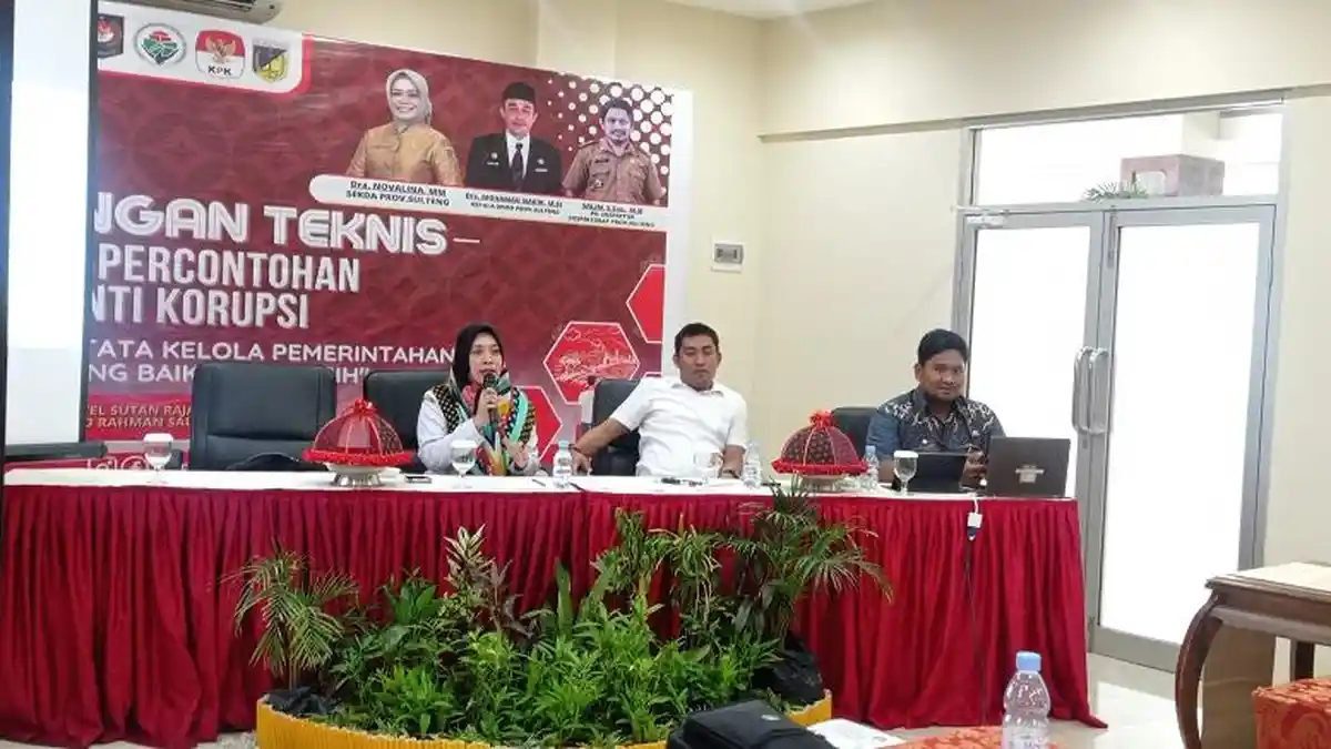 KPK dan PMD Sulteng Gelar Bimtek Desa Percontohan Anti Korupsi