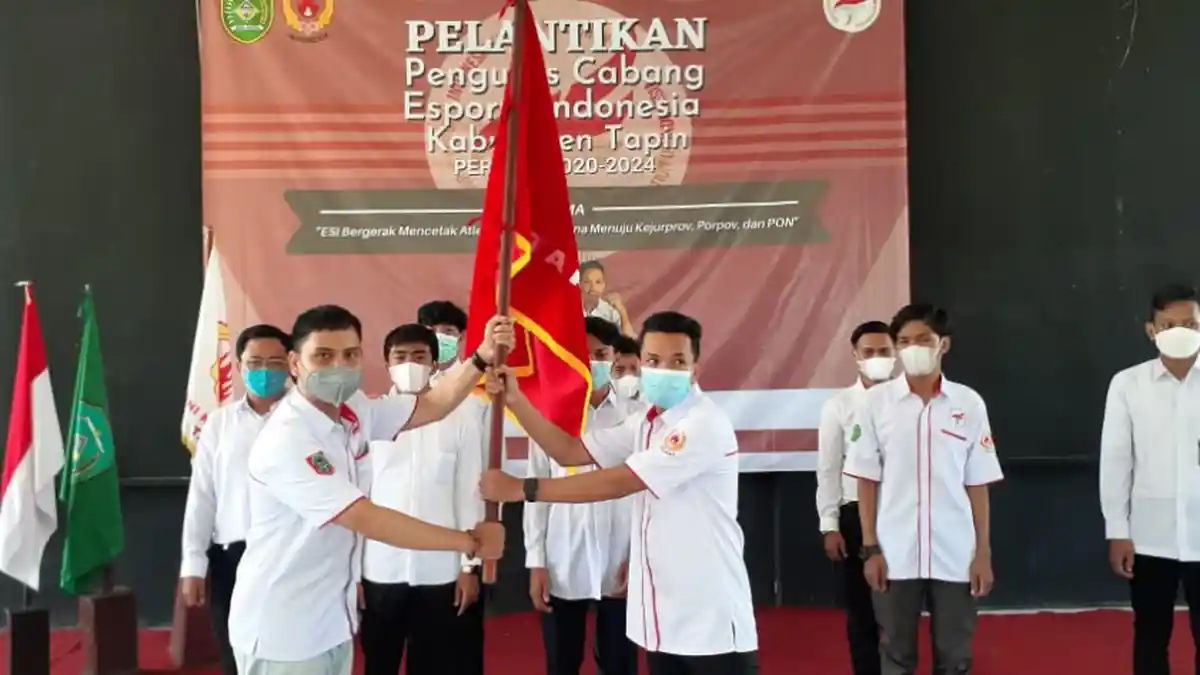 Pengurus e-Sport Kabupaten Tapin Resmi Dilantik, Berharap Dukungan KONI