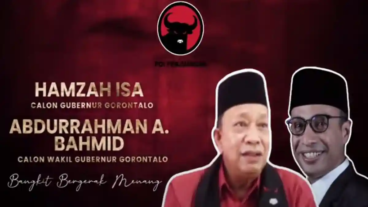 BREAKING NEWS: PDI Perjuangan Rekom Hamzah Isa dan Abubakar Bahmid di Pilgub Gorontalo 2024