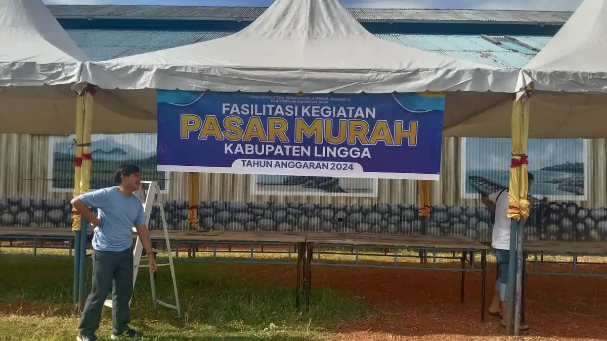 Pemkab Lingga Buat Pasar Murah Sambut Iduladha 1445 Hijriah BESOK