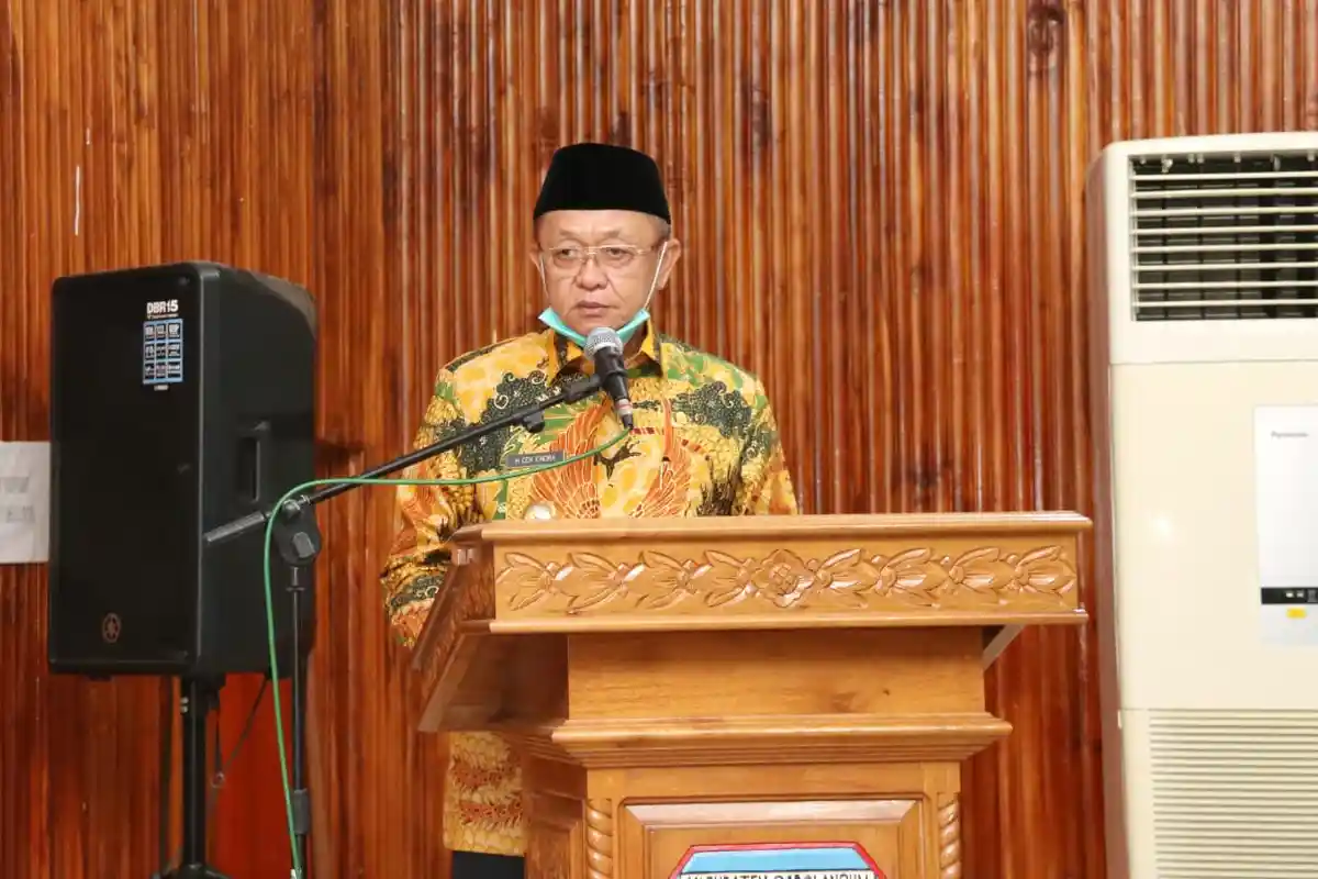 Cek Endra Tekankan Jaga Kebersihan Pasar Guna Cegah Covid-19