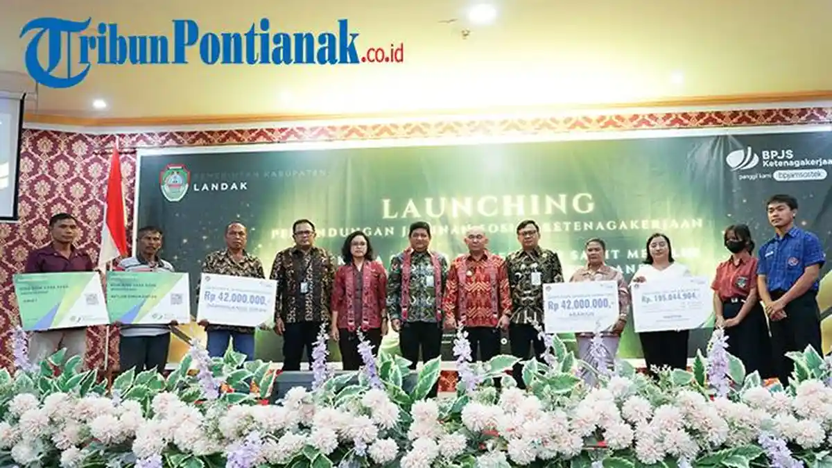 Pemkab Landak Terdepan Daftarkan 2.700 Pekerja Jadi Peserta BPJS Ketenagakerjaan