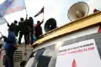 Demo Buruh Tolak Omnibus Law