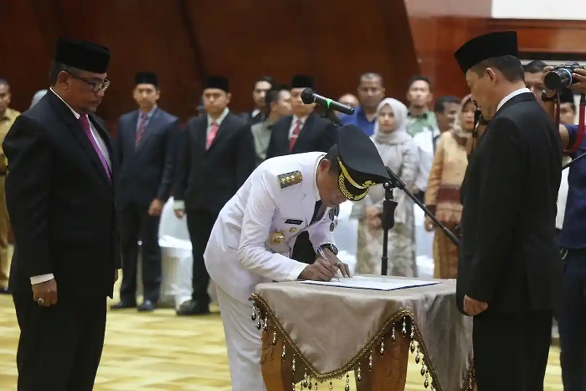 Gantikan Said Mahdum Majid, Syaridin Resmi Jabat Pj Wali Kota Langsa 