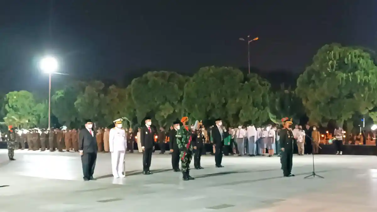 Peringati HUT RI Ke 77, Pemprov Sumut Gelar Upacara Kehormatan dan Renungan Suci di Makam Pahlawan