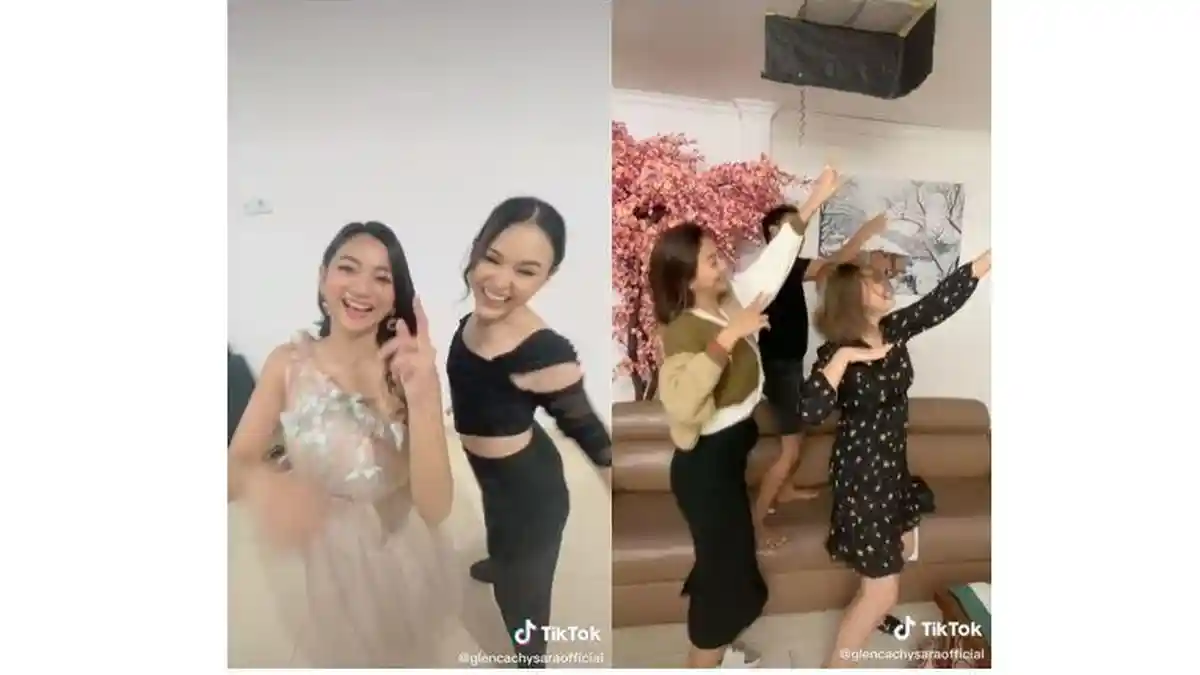 Amanda Manopo Jadi Cewek Mamba saat Joget Sikok Bagi Duo dengan Glenca Chysara