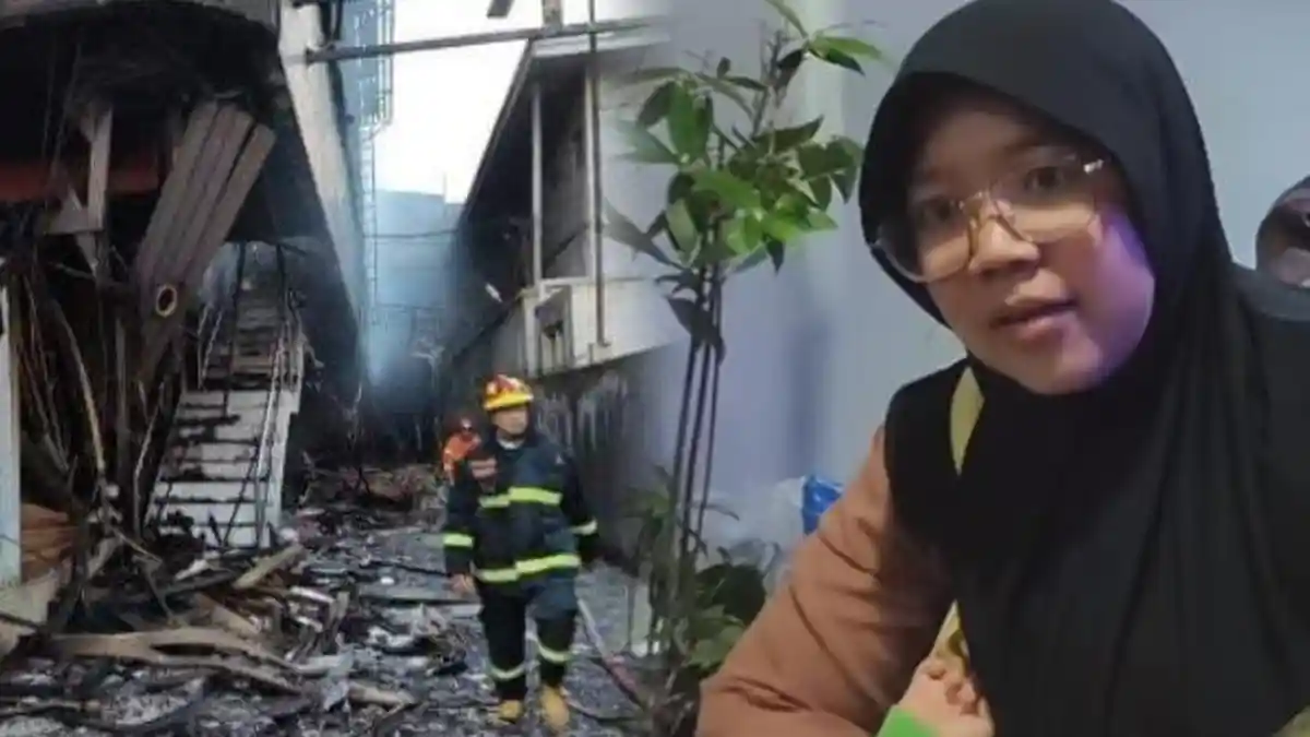 Kesaksian Warga Saat Kebakaran Malang Plaza Terjadi Dini Hari, Kobaran Api Tinggi Langsung Ngungsi