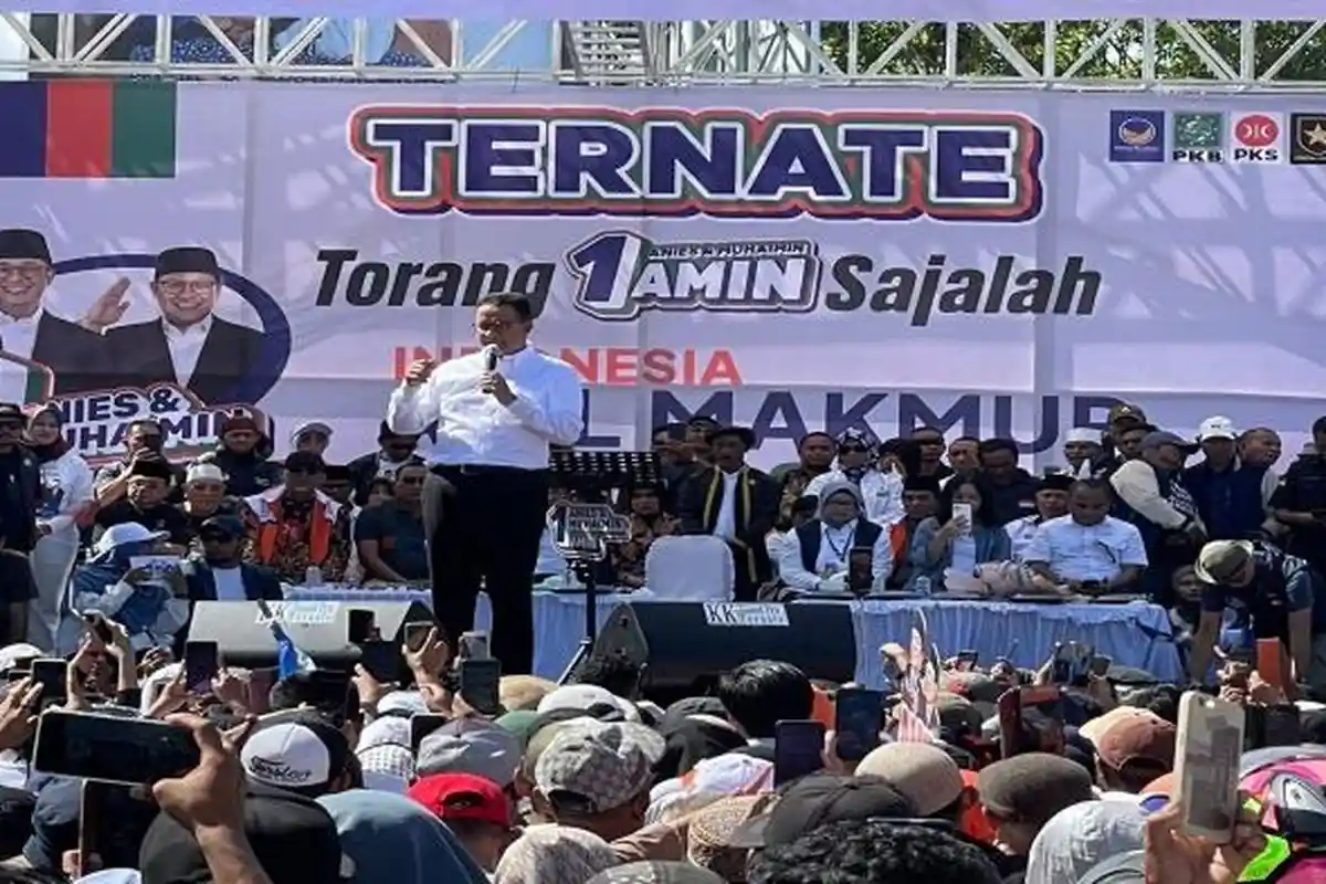Anies Gaungkan Perubahan di Ternate, Ingin Anak-anak Punya Masa Depan Cerah Sama dengan Tempat Lain