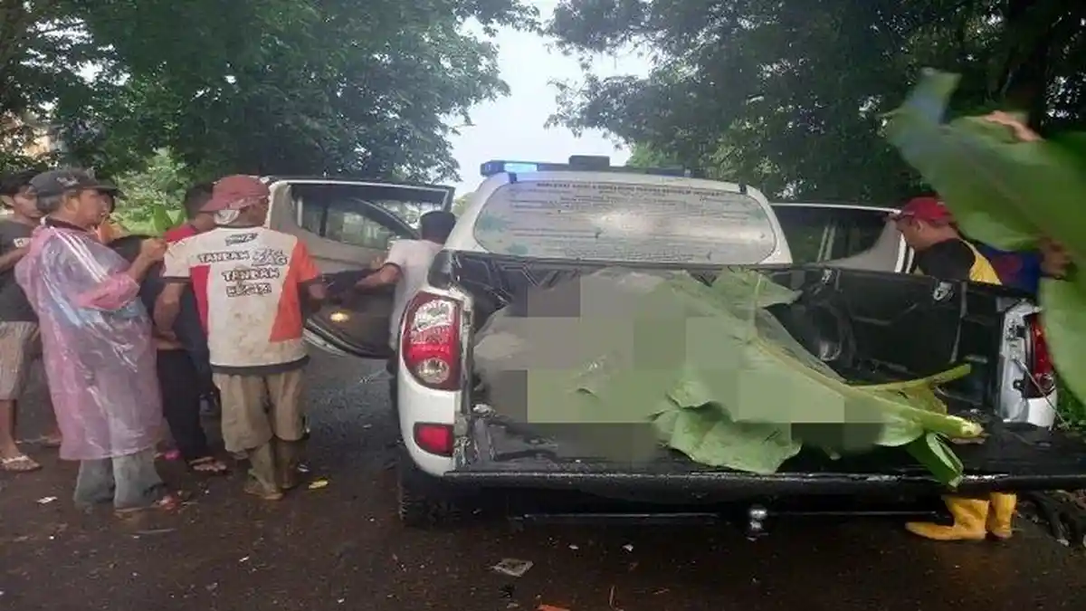 Kecelakaan Maut Adu Kambing, Sopir Pikap Tewas Terjepit, Sopir Truk Malah Cuci Muka Lalu Kabur
