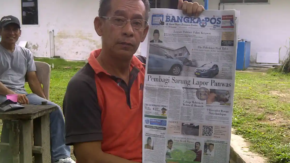 Pasangan Calon Bupati Bangka Barat Nomor 2 Tak Pernah Bagi-bagi Sarung