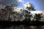 Ziarah Makam Ditengah Banjir Rob di Semarang