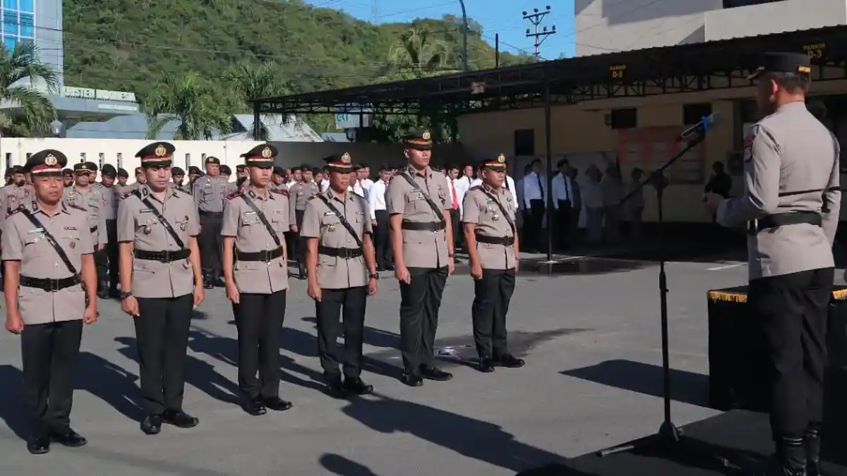 3 Kapolsek di Gorontalo Kota Resmi Berganti, Ini Nama-namanya