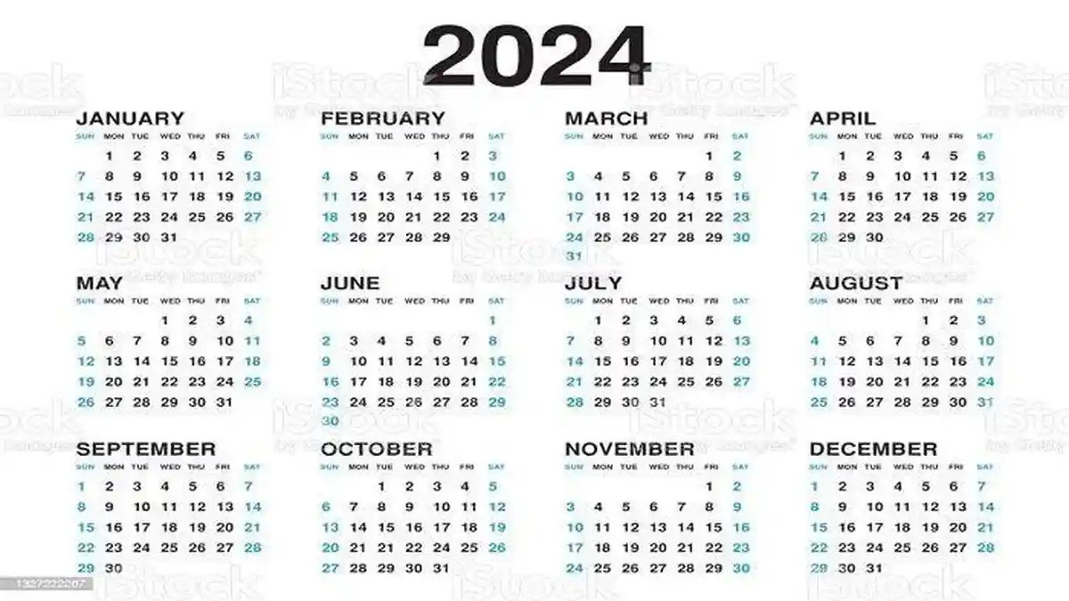 Unduh Gratis Kalender 2024, Versi Vector PNG dan PSD, Lengkap dengan Hari Libur dan Cuti Bersama