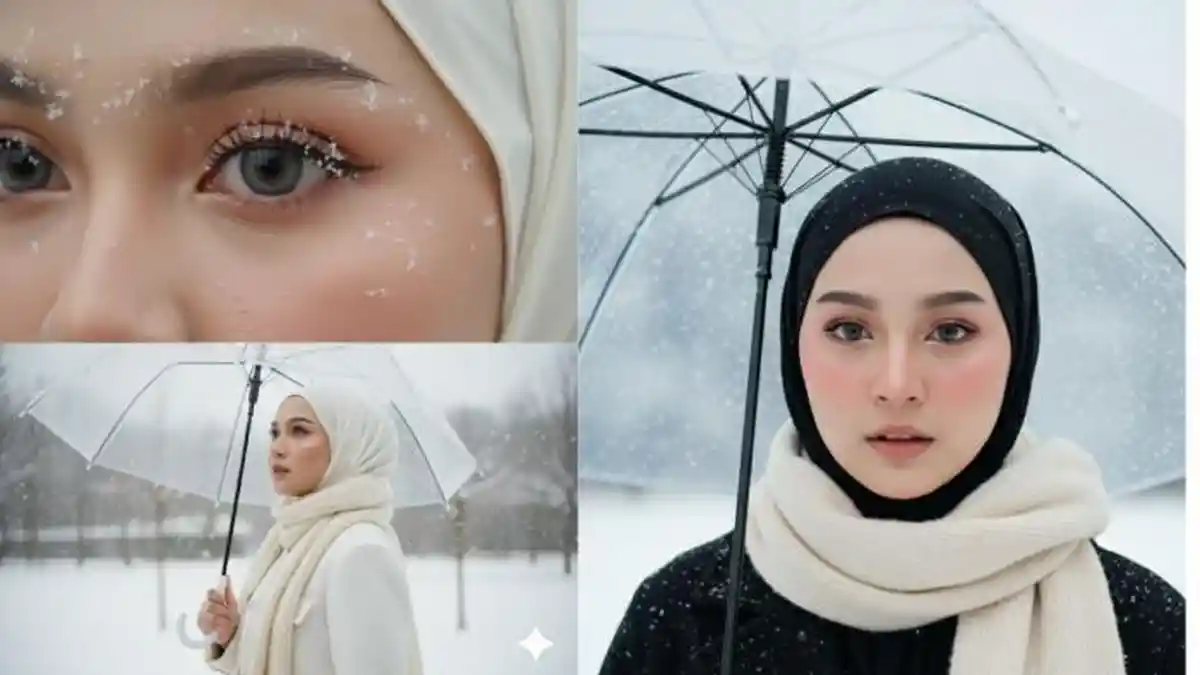 4 Prompt Gemini AI Canggih Bisa Edit Foto jadi Bersalju Hasil Gambar HD, Cocok Posting di Instagram