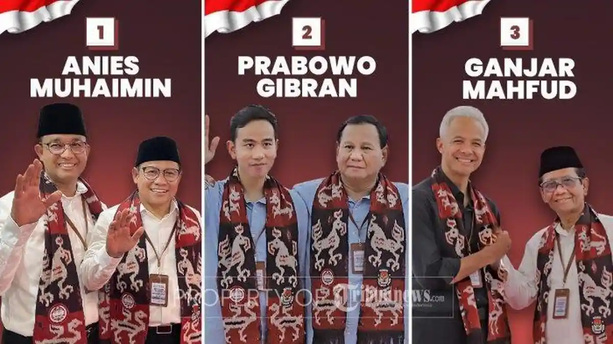 Begini Reaksi Capres-Cawapres saat Mendapatkan Nomor Urut untuk Pilpres 2024