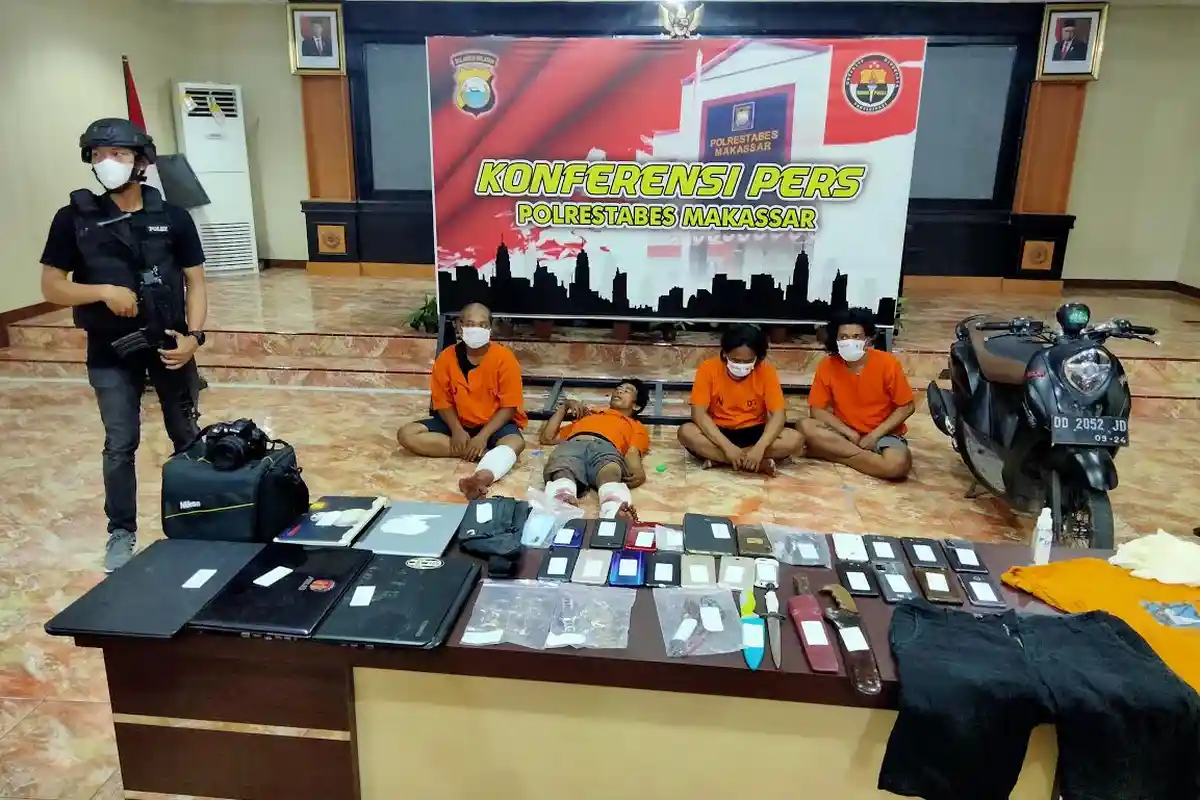 Ditembak, Ini Pengakuan Rizal Perampok yang Rudapaksa Mahasiswi Makassar