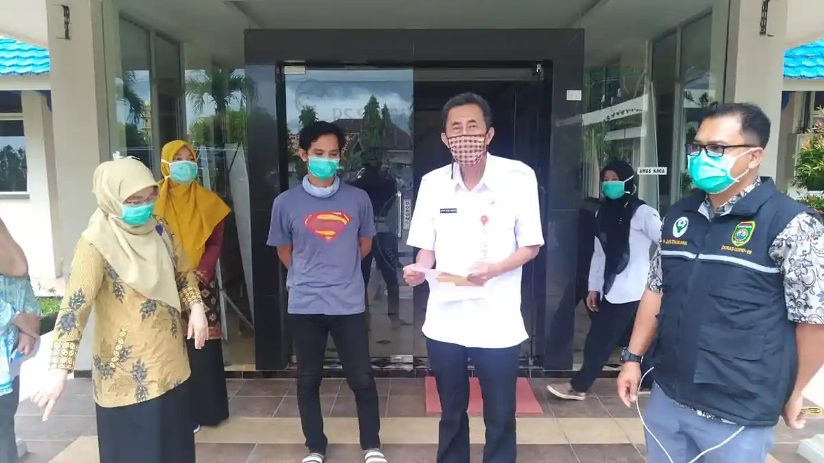Setelah Viral, Hasil Swab Tukang Ojek di Prabumulih Keluar, Dinyatakan Sembuh Corona