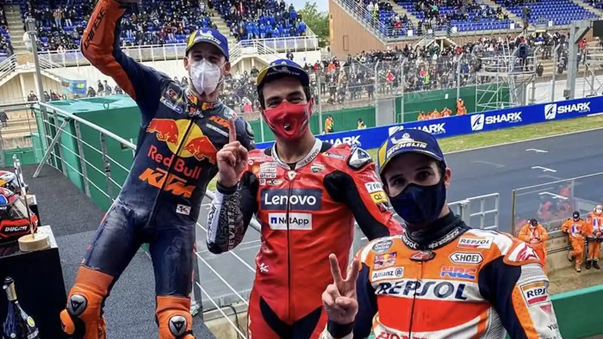 Marc Marquez: Selamat Adikku Podium Pertama di MotoGP!