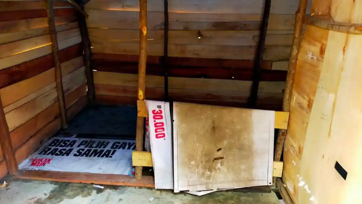 Warga Mendalo Gerebek Pondok, Diduga Dijadikan Basecamp Narkoba