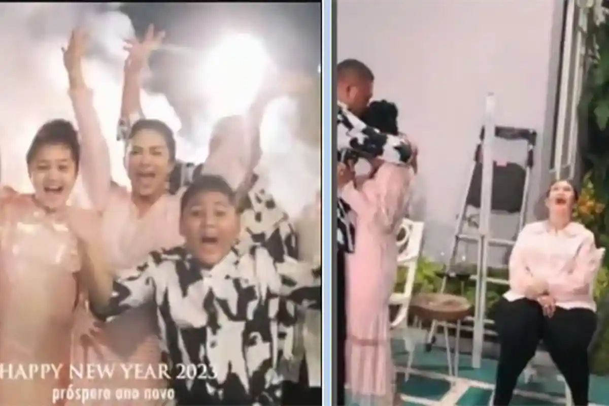 Kehebohan Krisdayanti dan Sambut Tahun Baru , Natizen Soroti Amora: Kurusan Jadi Cantik Banget