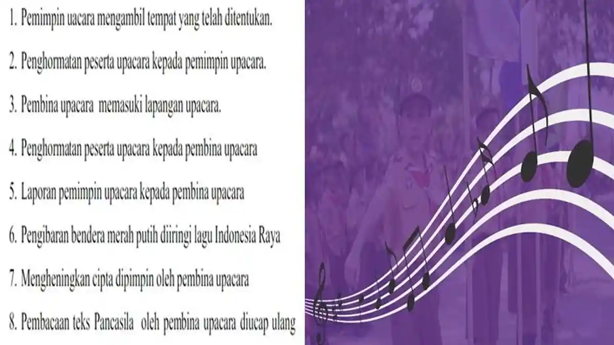 3 Contoh Susunan Upacara Bendera Peringatan Hari Pramuka Nasional 14 Agustus 2023