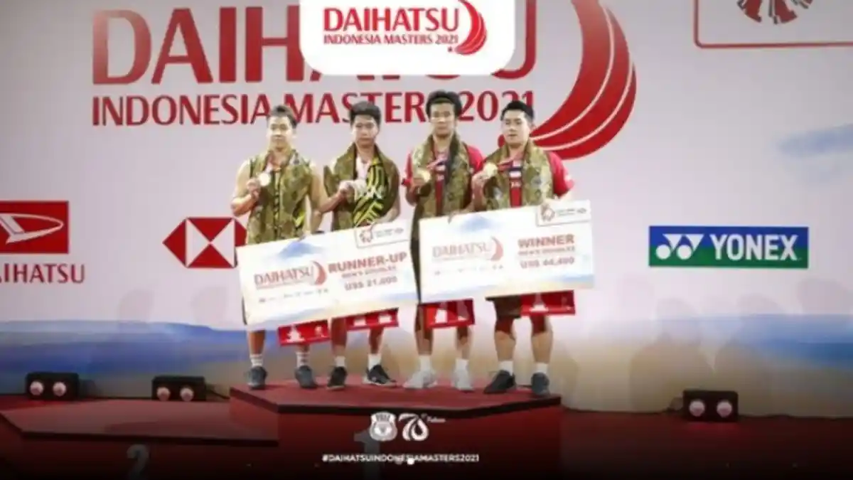 Tembus Final Indonesia Masters 2021, Minions Pastikan Lolos BWF World Tour Finals 2021, Siapa Kedua?