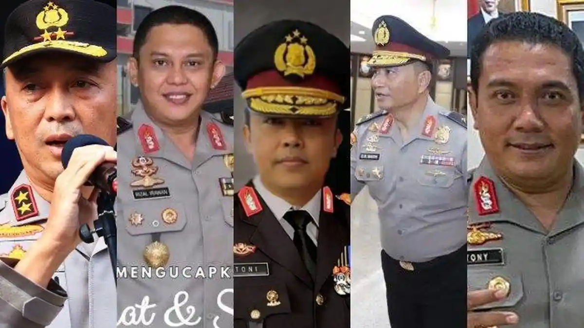 5 Calon Kapolda Alumni Akpol 1995 Sudah Tembus Bintang 2