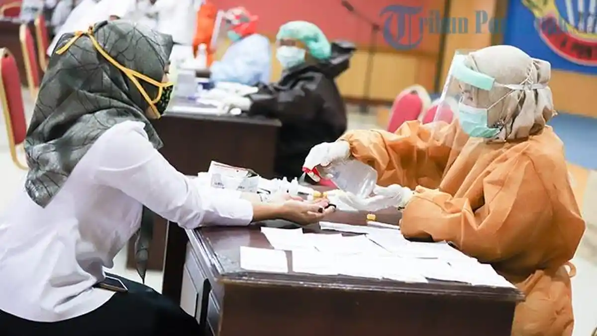 FOTO: Pelaksanaan Rapid Test ASN Pemkot Pontianak