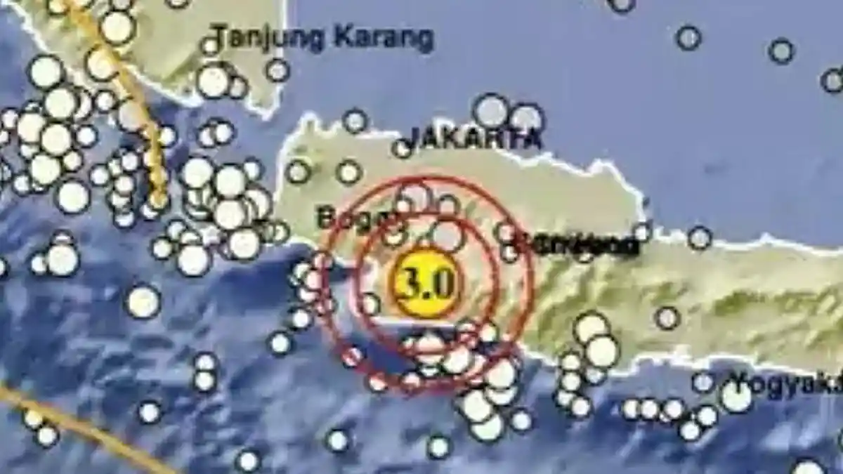 Sukabumi Dilanda Gempa M 3,0 Baru Saja, Begini Informasi dari BMKG