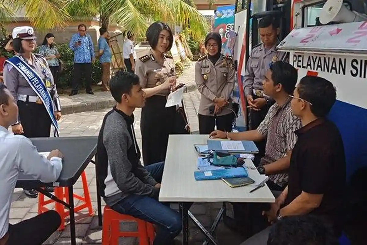 SIM Keliling Badung dan Tabanan Bali Hari Ini 10 Agustus 2022, Mulai Pukul 08.00 Wita