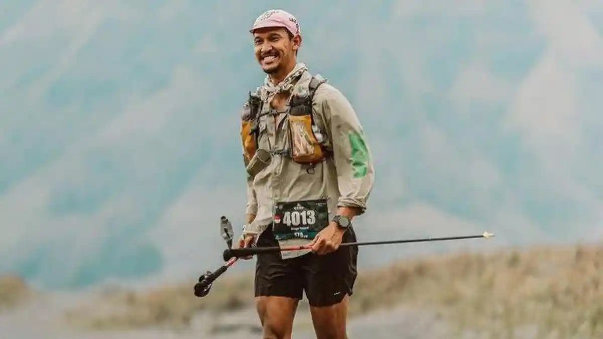 Sosok Diego Yanuar Pria Indonesia Jajal Gurun Sahara Maroko Tanpa Sepatu