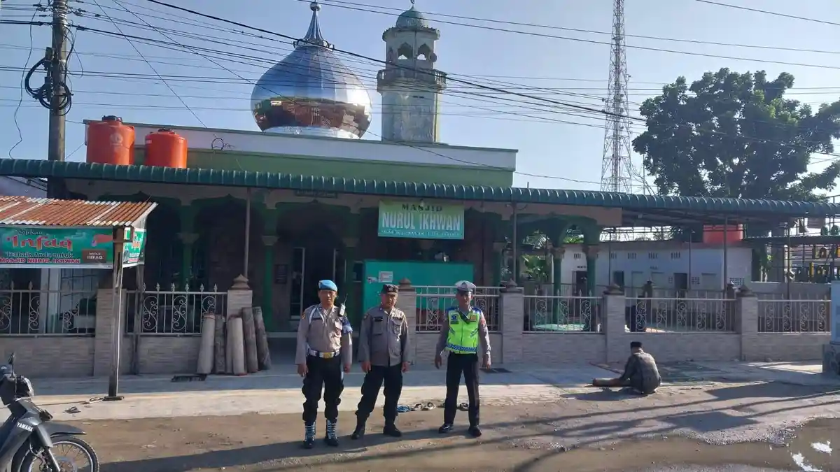 Polres Tanjungbalai Laksanakan Pengamanan dan Monitoring Ibadah Salat Idul Adha