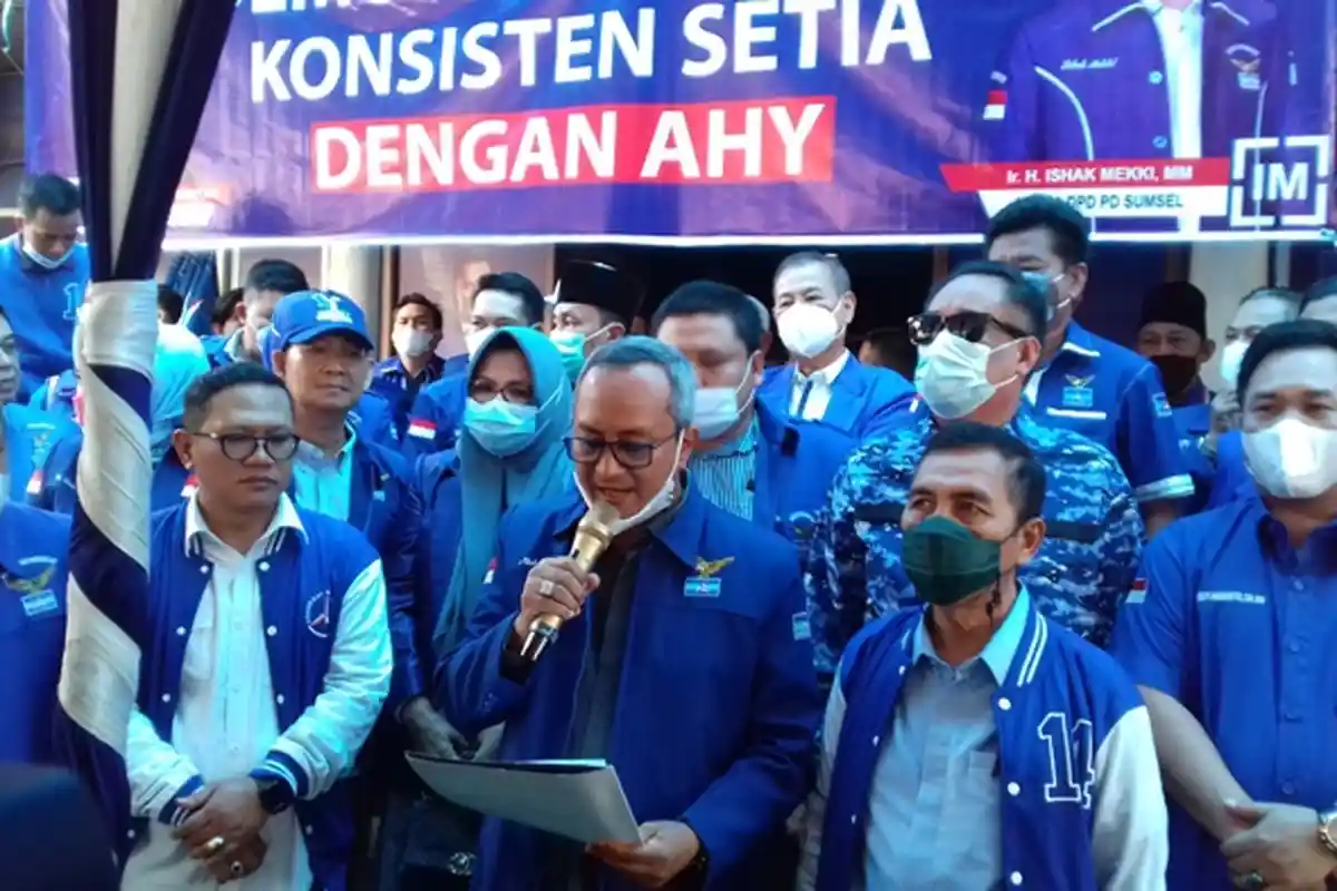 Menolak Tegas KLB Abal-Abal, Kader Demokrat se-Sumsel Minta Jokowi Pecat Moeldoko