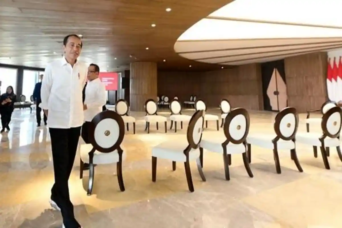 Demi Sidang Kabinet di IKN Kaltim 12 Agustus 2024, Meja dan Kursi Diterbangkan dari Jakarta