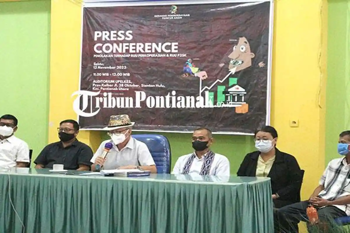 GPPK Menolak RUU Perkoperasian dan RUU Omnibus Law P2SK