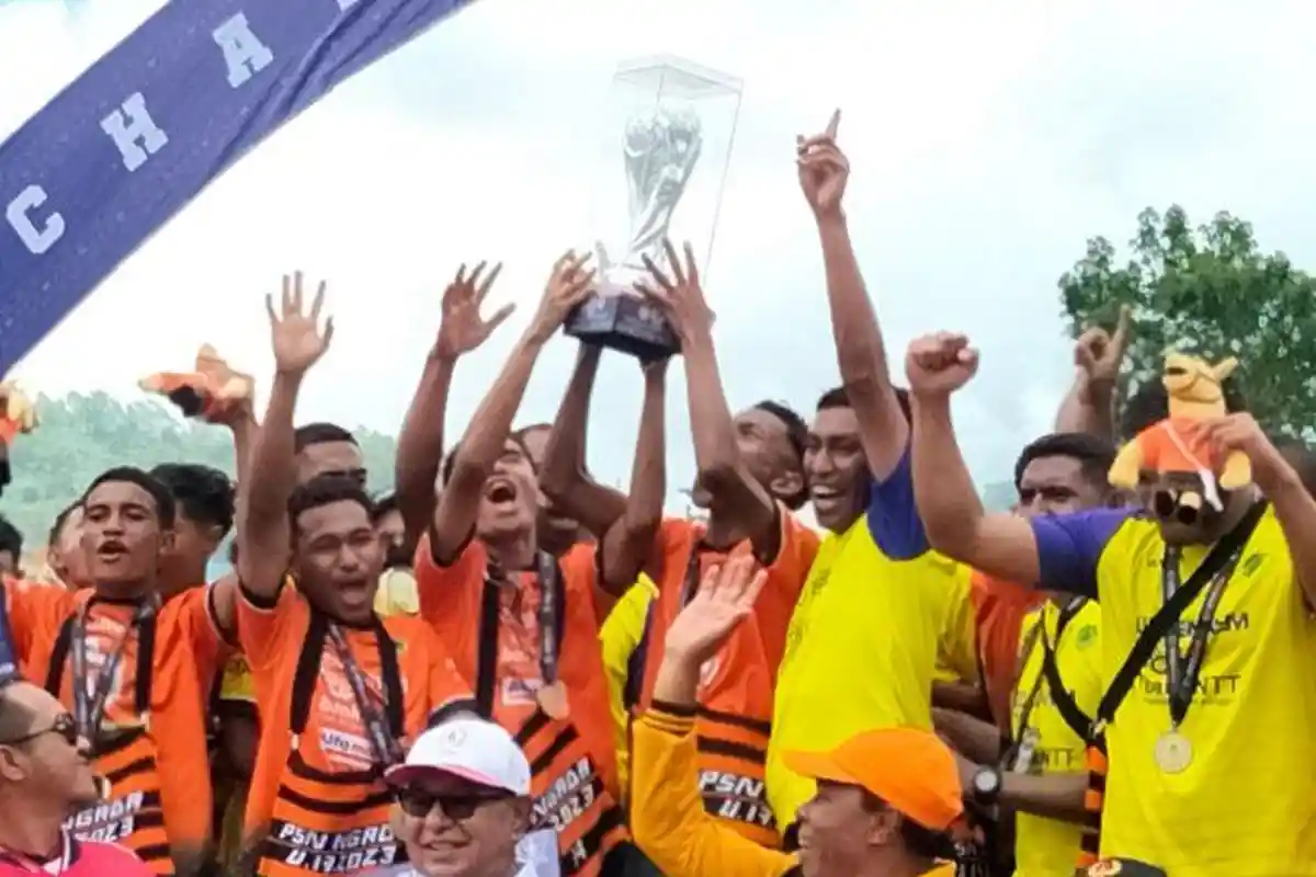 Dalam Setahun, PSN Ngada Boyong Dua Trofi Bergengsi dalam Sepak Bola NTT, Kalahkan Tim yang Sama