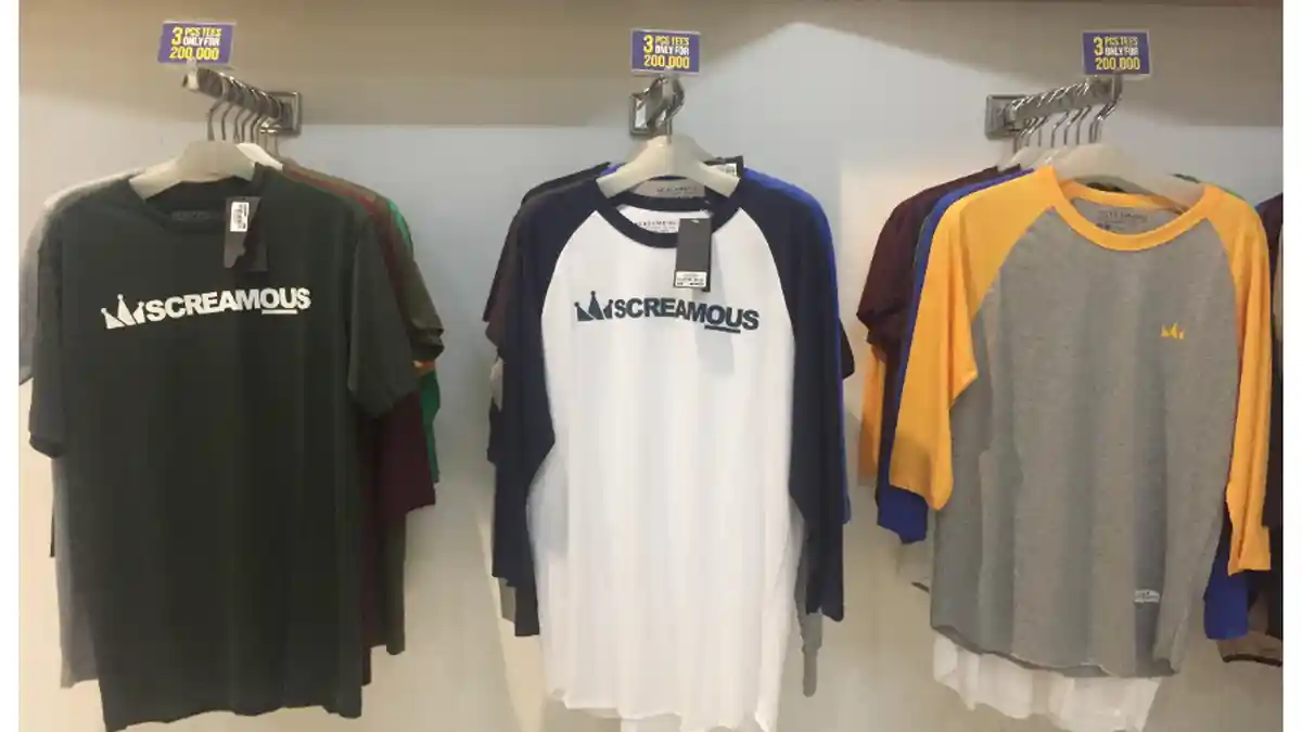Mau Tahu Baju Legendaris dari Screamous? Cek di Sini