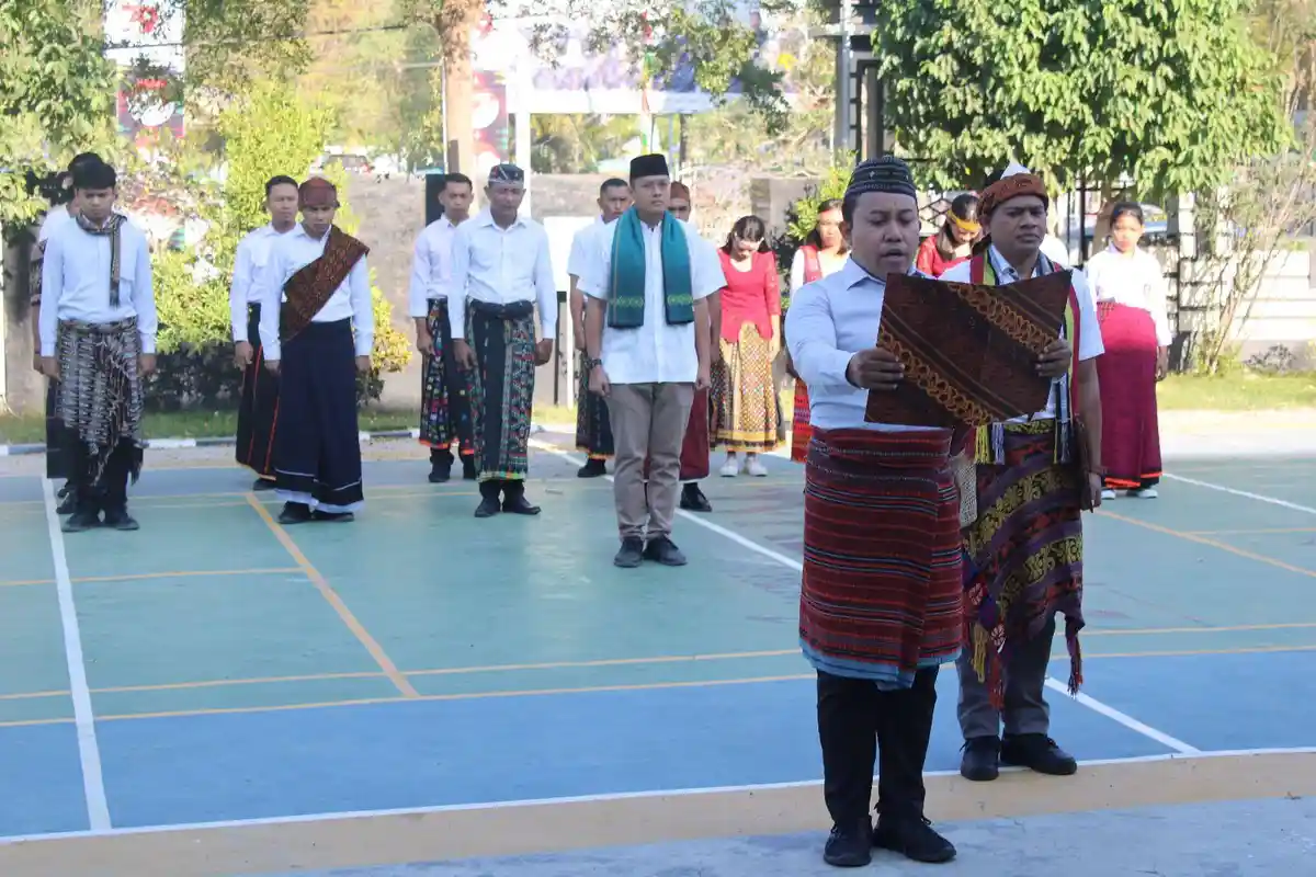 Kantor Imigrasi Labuan Bajo Gelar Upacara Meriahkan HUT Ke-79 Indonesia