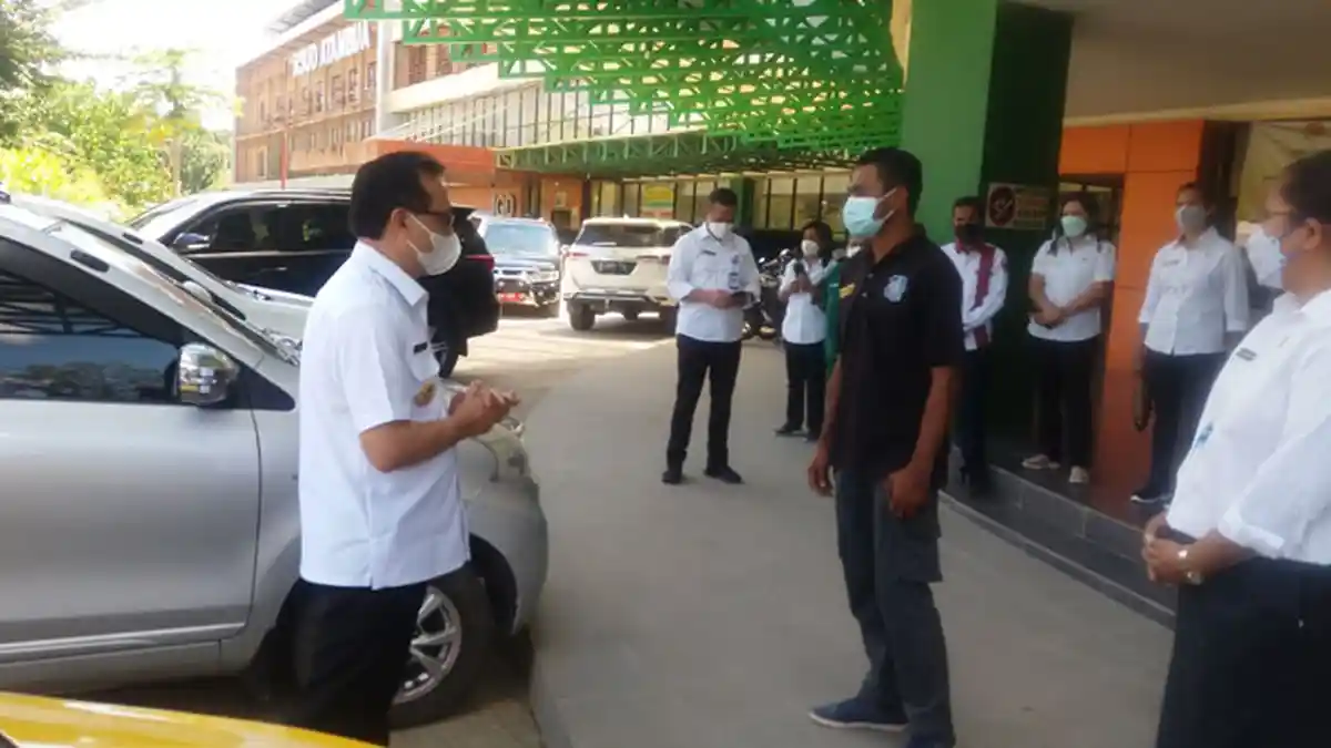 Bupati Belu Agus Taolin Sidak ke RSUD Atambua, Petugas Gugup