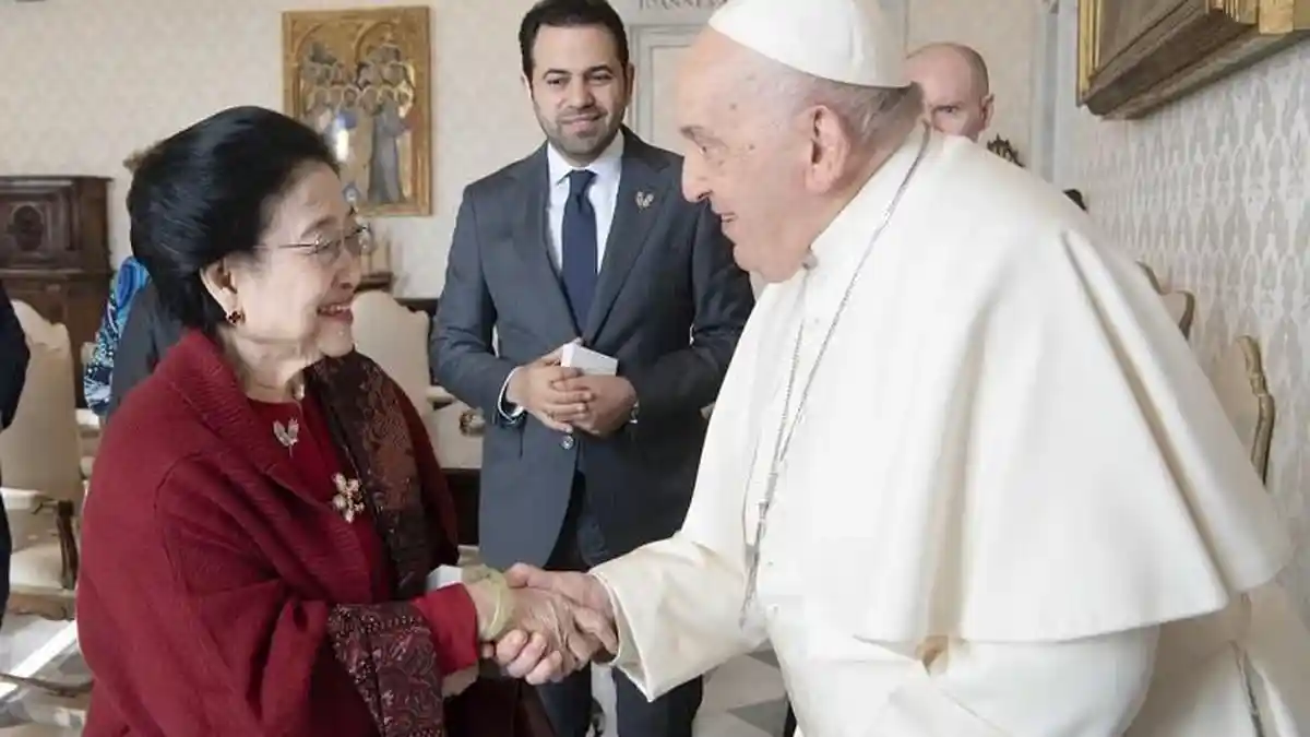 Paus Fransiskus Wafat, Megawati Soekarnoputri Kirim Surat Duka Cita